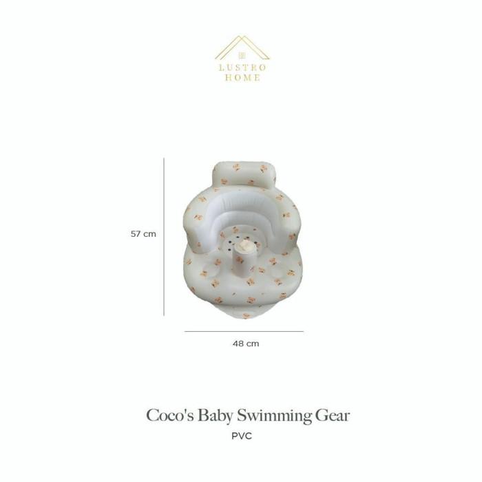 Gambar Coco Baby Bath Gear - Baby Bathtub - Baby Swimming Chair - - Squirrel dari fhasen shop.id undefined Tokopedia