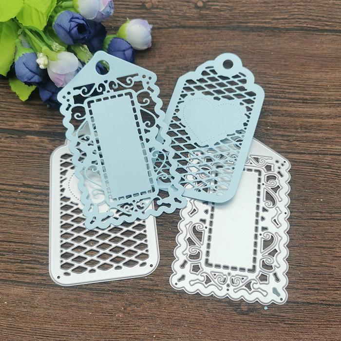 Gambar MH Puzzle Lace Envelope Frame Hanging Card Head Gift Box Metal Cutti dari My Hasina undefined Tokopedia