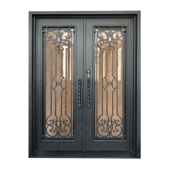 Gambar High Quality Wrought Iron Front Security Doors Good Price Near Me dari DNDkosmetik undefined Tokopedia