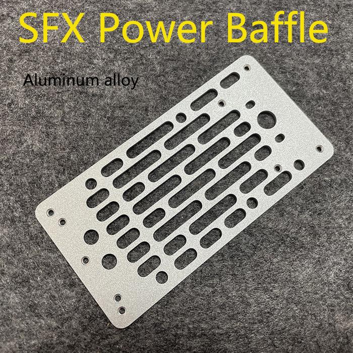 Gambar Aluminum Alloy Computer Accessories ATX baffle SFX Baffle Chassis power supply bay Modify 1U DC-ATX Baffle With 8MM DC seat dari Metropolitan Company undefined Tokopedia