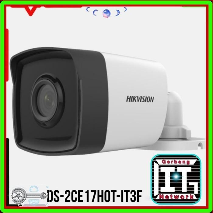 Jual Hikvision DS-2CE17H0T-IT3F 5MP Outdoor Camera Kota