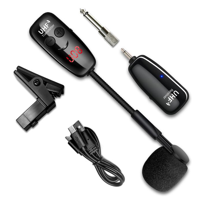 Gambar FB U12sks Saxophone UHF Musical Instrument Wireless Microphone Profe dari Floris Bijak undefined Tokopedia