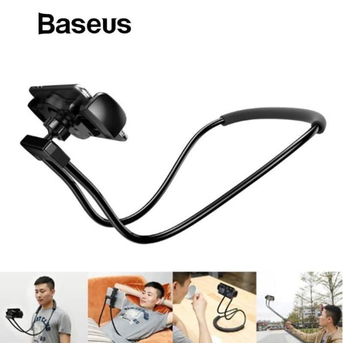 Gambar BASEUS FLEXIBLE MOBILE PHONE HOLDER UNIVERSAL STAND LAZY NECK BRACKET dari Murni Jaya Phone undefined Tokopedia