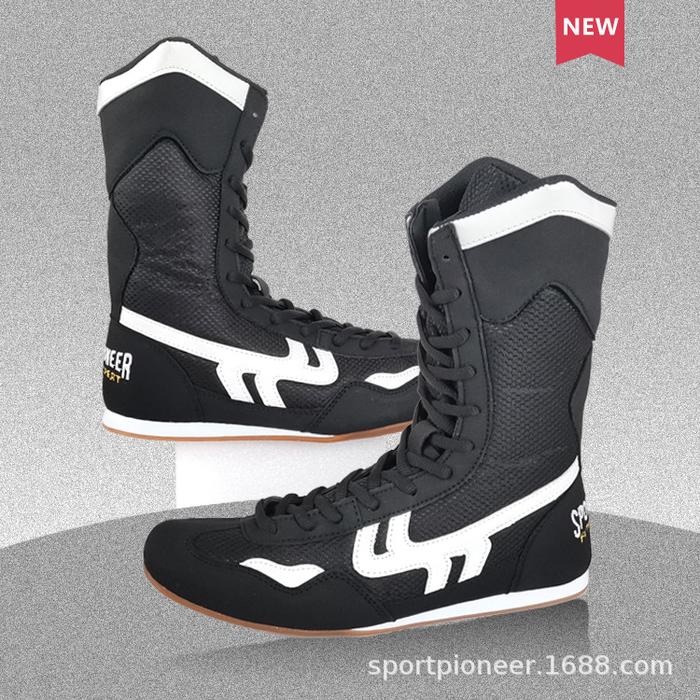 Gambar Boks Ayakkabs Erkek Boxing Martial Arts Taekwondo Sanda Trainin dari Caelum Aurora undefined Tokopedia