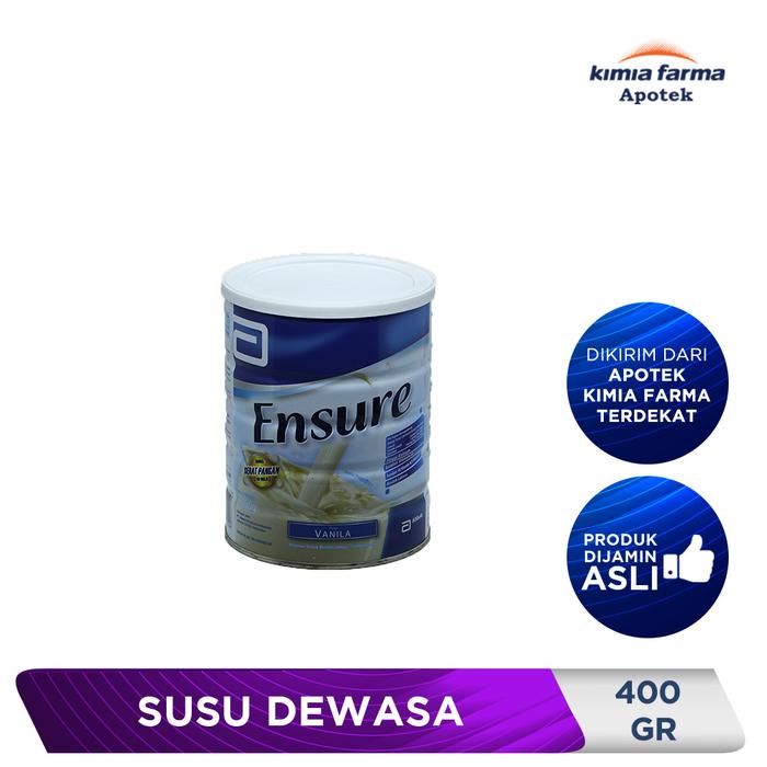 Gambar ENSURE COKLAT 400 GR dari Kimia Farma Apotek Bodetabek undefined Tokopedia