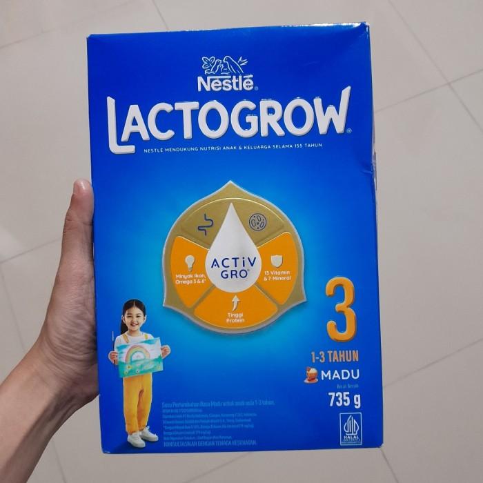 Gambar PPC Lactogrow 3 susu formula balita 1-3 tahun VANILA/ MADU/ PLAIN 735gr dari baby shop QUINN undefined Tokopedia