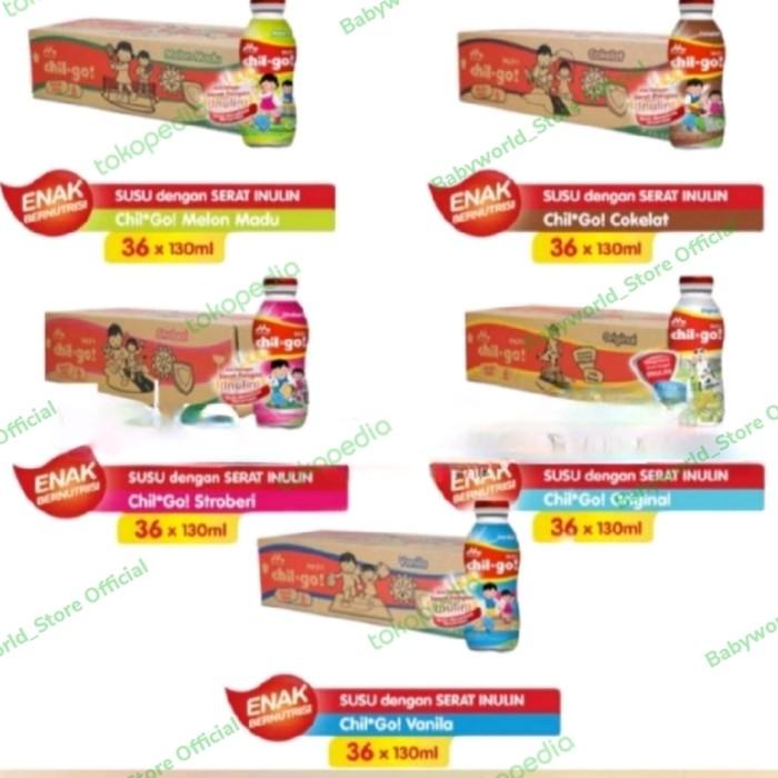Gambar PPC Chil Go kalbe morinaga chilgo susu UHT ( ada 5 rasa ) 1 dus 36 pcs dari baby shop QUINN undefined Tokopedia