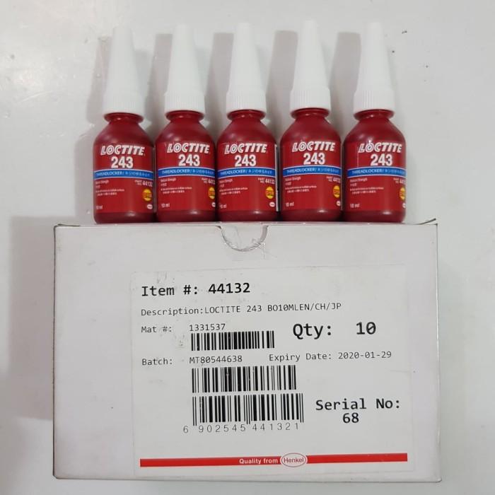 Gambar Promo / Terlaris Loctite 243 / Lem Baut Loctite 243 / Cairan Pelumas Baut 243 (10ML) Terbaik dari puput dwi undefined Tokopedia