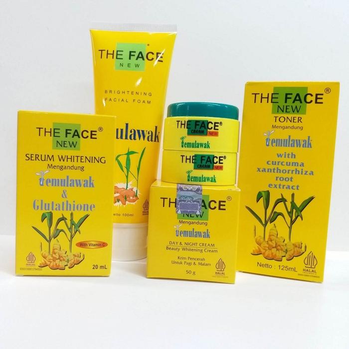 Gambar Paket 5in1 The Face Temulawak Paket Glowing Murah - Paket 5in1 dari queenbee kosmetik undefined Tokopedia