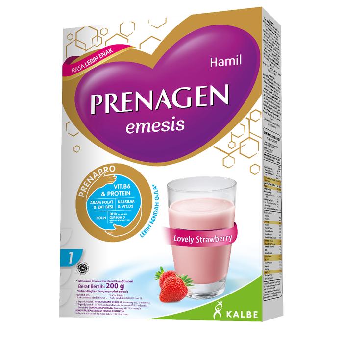 Gambar Prenagen Emesis Susu Hamil Pregnant Milk 200gr Stawberry dan Cokelat - Strawberry dari PD Manis Palembang undefined Tokopedia
