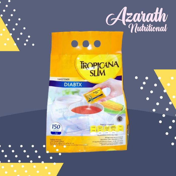 Gambar PTC Gula Tropicana Slim DIABTX 150 sachet BERKUALITAS dari Aquarius Mart undefined Tokopedia