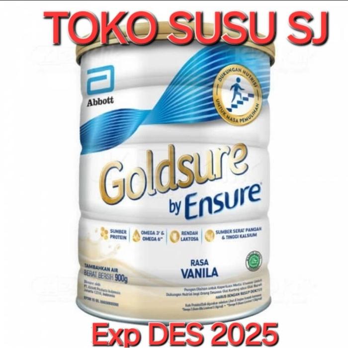 Gambar Goldsure by Ensure Vanila 900 gram / gold sure/ 900gr/ vanilla dari adirashop. undefined Tokopedia