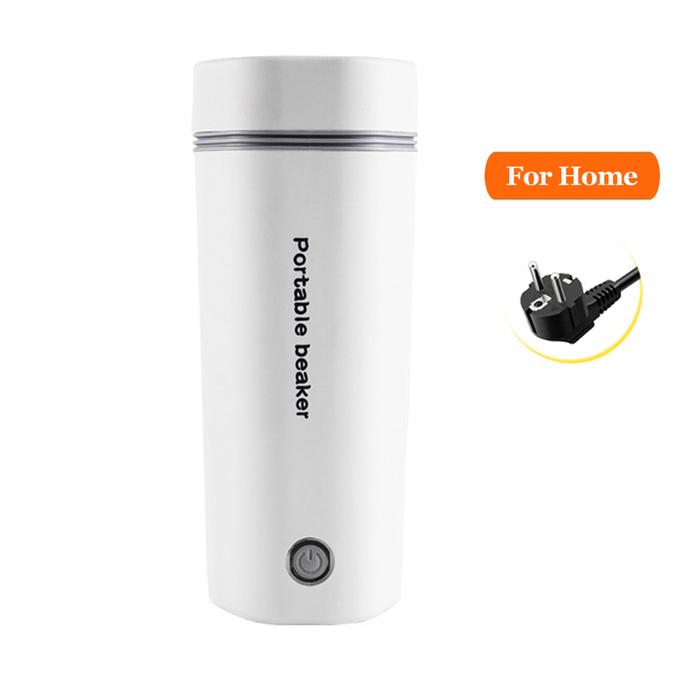 Gambar Pemanas Air Listrik - Electric Thermos Kettle Portable 450 mL Rumah 220 Volt-DC dan Mobil 12 Volt-DC Smart Elektrik Botol Portable Dengan Pemanas - Rumah 220V - Pu dari CYBER X SHOP - REBORN undefined Tokopedia