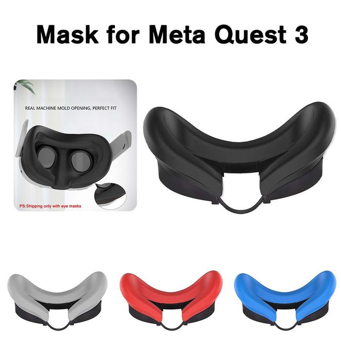 OOAVR 4Pcs VR Silicone Face Cover For Oculus Quest 3 - View #13