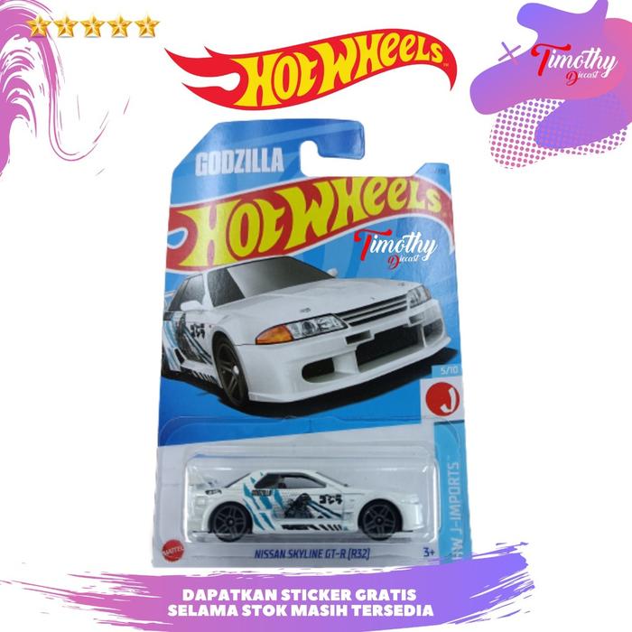Gambar Hot Wheels Varian MIX NISSAN SKYLINE GTR MAXIMA PATROL SILVIA LBWK - R32 GODZILLA dari Timothy Diecast undefined Tokopedia