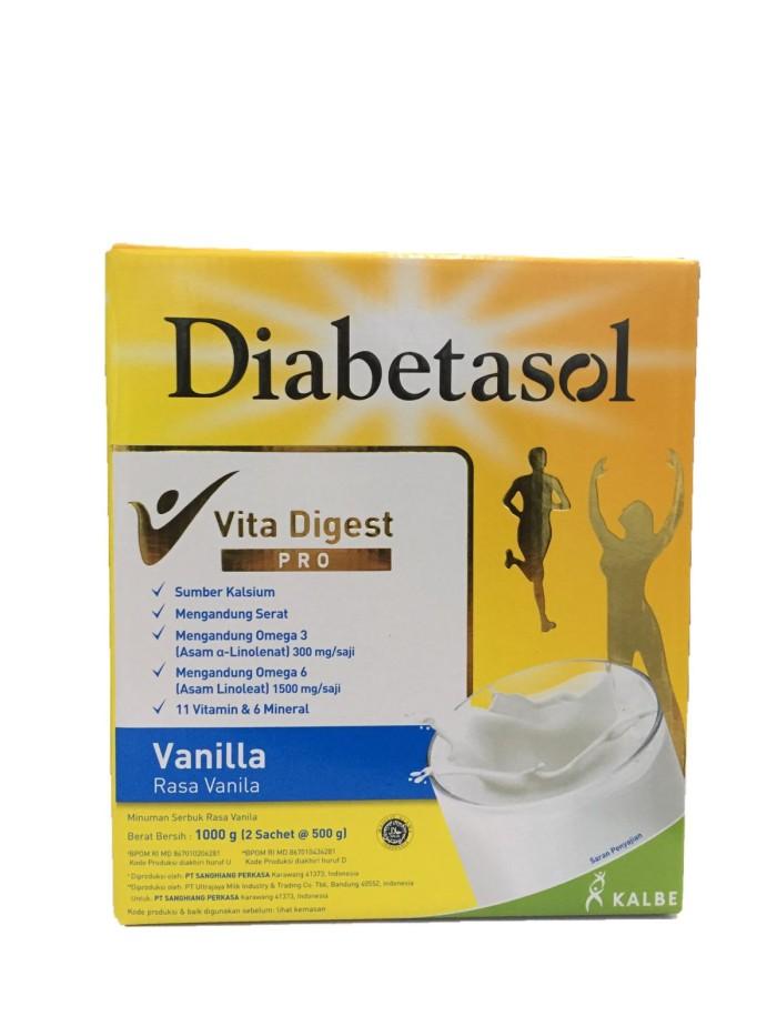 Gambar PPC SUSU DIABETASOL VITA DIGEST PRO 1000 GR RASA VANILA dari TOKO_LANSTRUE undefined Tokopedia