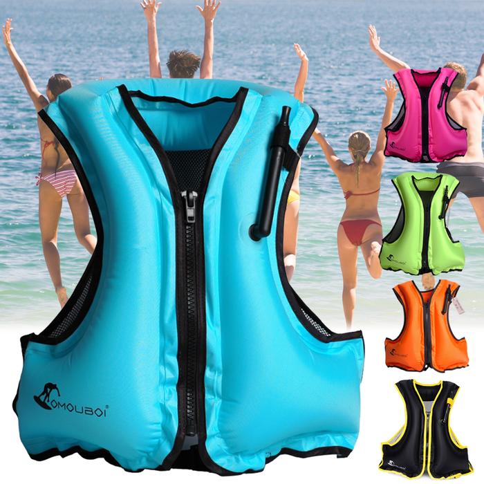Gambar Manual Inflatable Life Jacket Sailing Boating Snorkeling Store 10B dari deni maryudi22 undefined Tokopedia