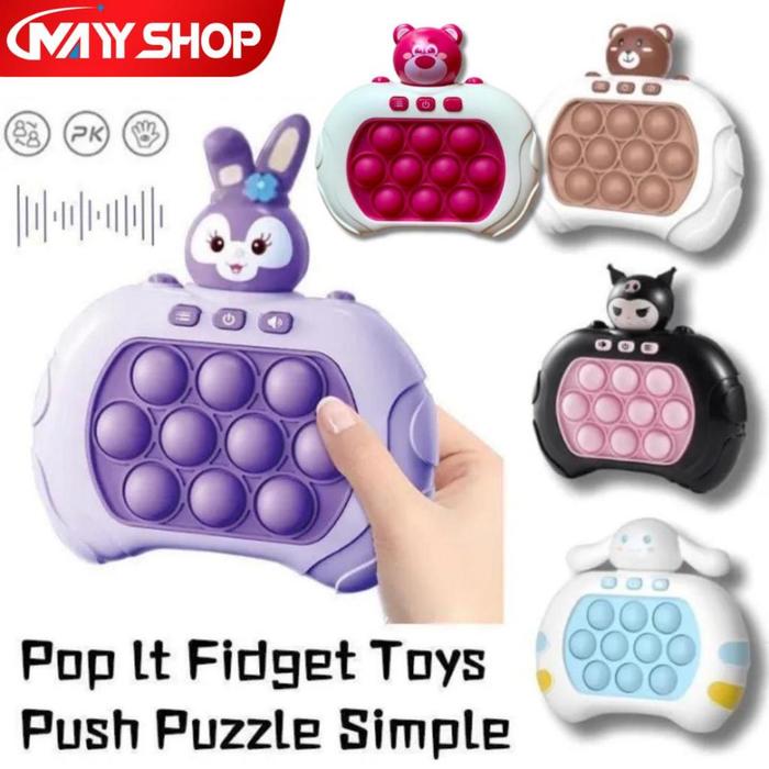 Gambar KOMPLIT (200 Level New) Pop it Push Bubble Game/Pop It elektronik Generasi 3 Level 200/Challenge Fidget Toys/mainan dari Gerai Abah undefined Tokopedia
