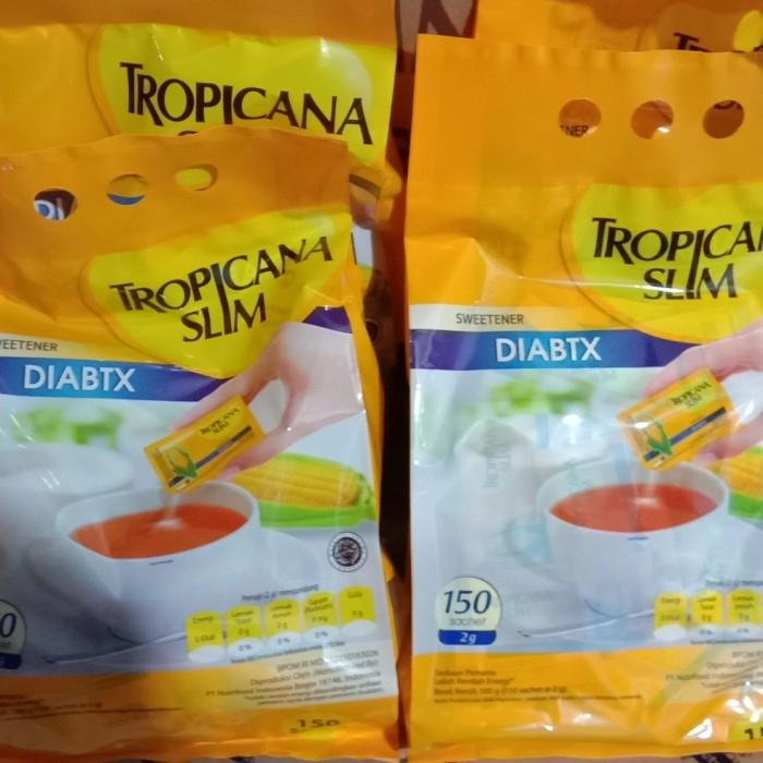 Gambar tropicana slim diabtx 150 sachet pemanis sweetener buat diabetes dari lichaesa undefined Tokopedia