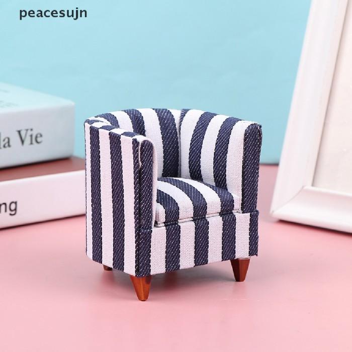 Gambar Terbaru Peace1Per12Rumah Boneka Sofa Mini Kursi Furniture Ruang Tamu Aksesoris Kode 872 dari Kini Creatife Store undefined Tokopedia