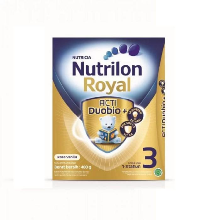 Gambar PPC NUTRILON ROYAL 3 ACTI DUOBIO + USIA 1-3 TAHUN RASA VANILA 400 GRAM (C) dari TOKO_LANSTRUE undefined Tokopedia