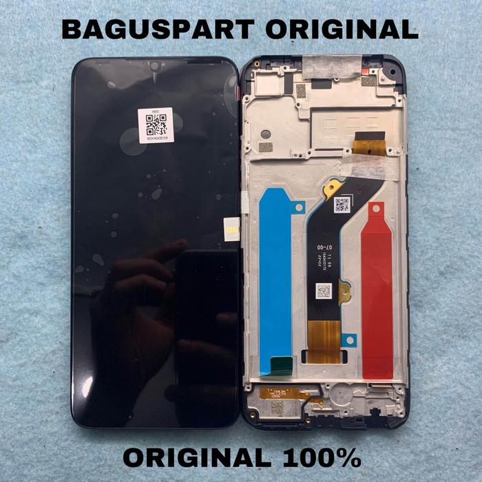 Gambar ￼LCD TS TOUCHSCREEN FULLSET FRAME INFINIX HOT 20I X665C, X665E/ HOT 12 X665B/ HOT 12I/ SMART 6 HD X665 ORIGINAL COPOTAN dari BAGUSPARTS ORI undefined Tokopedia