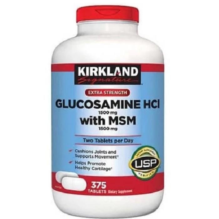 Gambar Promo Kirkland Signature Glucosamine 1500Mg Chondroitin 1200Mg Ready - 375 dari Nexi Nata undefined Tokopedia