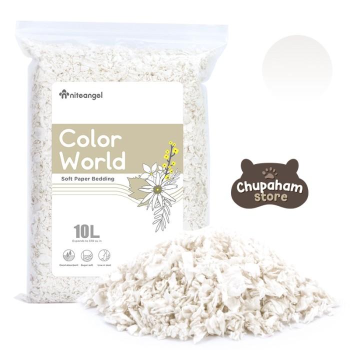 Gambar BERKUALITAS NITEANGEL Bedding / Alas Kandang Paper Tissue Bedding Serbuk Hamster - White dari gajahku undefined Tokopedia