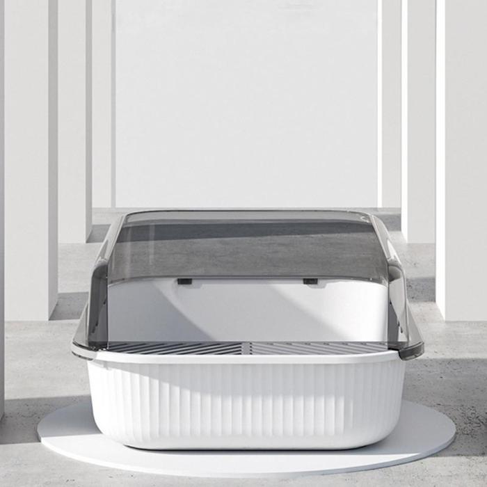 Gambar Semi-Enclosed Large Litter Box SplashproofCat Toilet Cat Supplies Cat dari IMAS TOTOH 9734 undefined Tokopedia