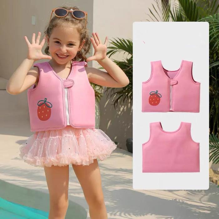 Gambar [LLN] children swimming vest baju jaket pelampung renang anak - Strawberry dari The Nita's Gallery 05 undefined Tokopedia