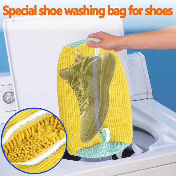 Jual Household Portable Shoe Washing Bag Washing Machine Mesh
