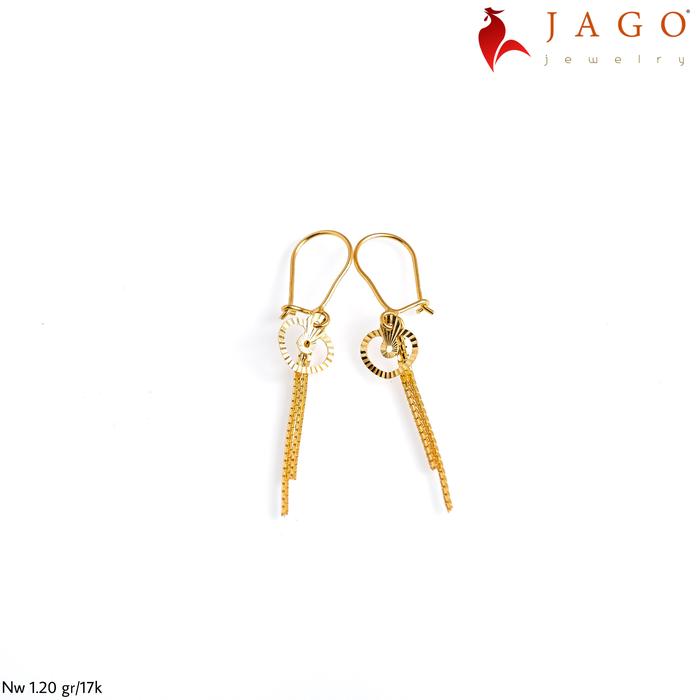 Gambar Jago Jewelry Anting Dawn 17K-Y dari Jagojewelry undefined Tokopedia