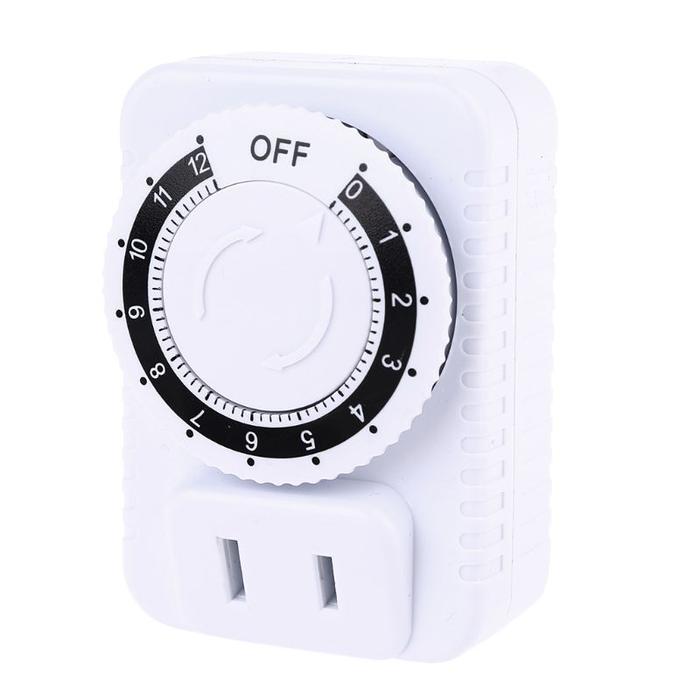 Gambar K1KA Upgraded 12 Hour Plug-in Mechanical Timer for Kitchen Home Office Appliances dari NOPIYANTI SNACK undefined Tokopedia
