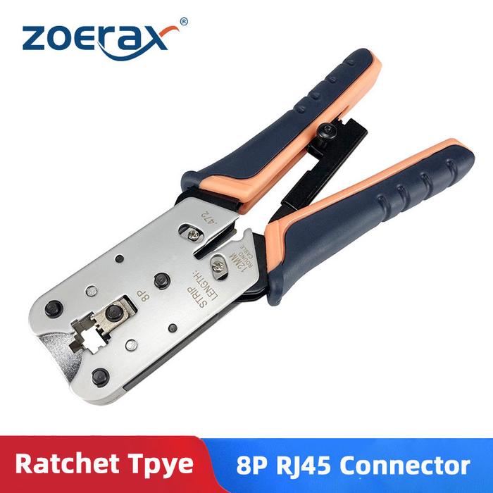 Gambar BC ZoeRax Network Crimping Tool Modular Crimper Networking Wire Tool dari BigBang Chireen undefined Tokopedia