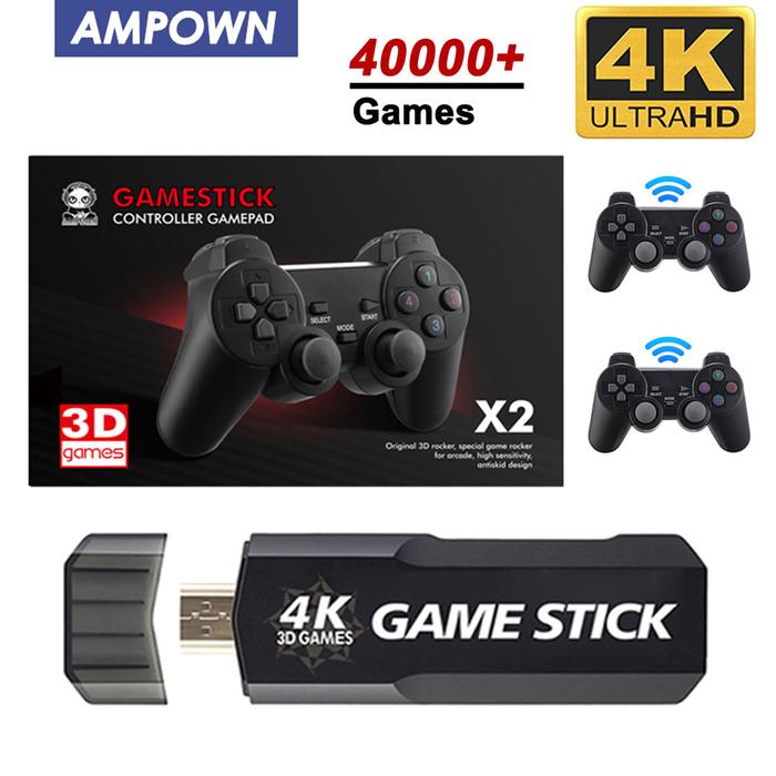 Gambar Ampown GD10 128G 40000 + Konsol Game Retro Konsol Video Game 4K HD dari bisnis111 undefined Tokopedia