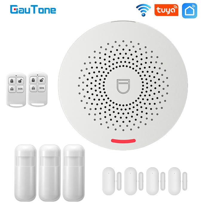 Gambar UT GauTone Wifi Smart Home Alarm System 433MHz Burglar Security Alar dari Untung Tube undefined Tokopedia