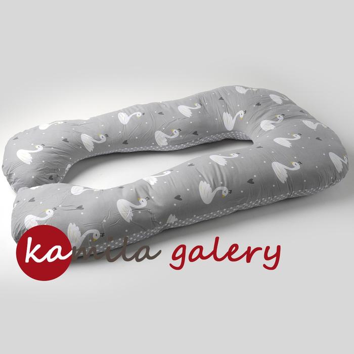 Gambar BEST SELLER Bantal Hamil Bantal Bumil Perlengkapan Ibu Hamil / Bantal - GRAY SWAN dari Toko Mukti Bakti undefined Tokopedia