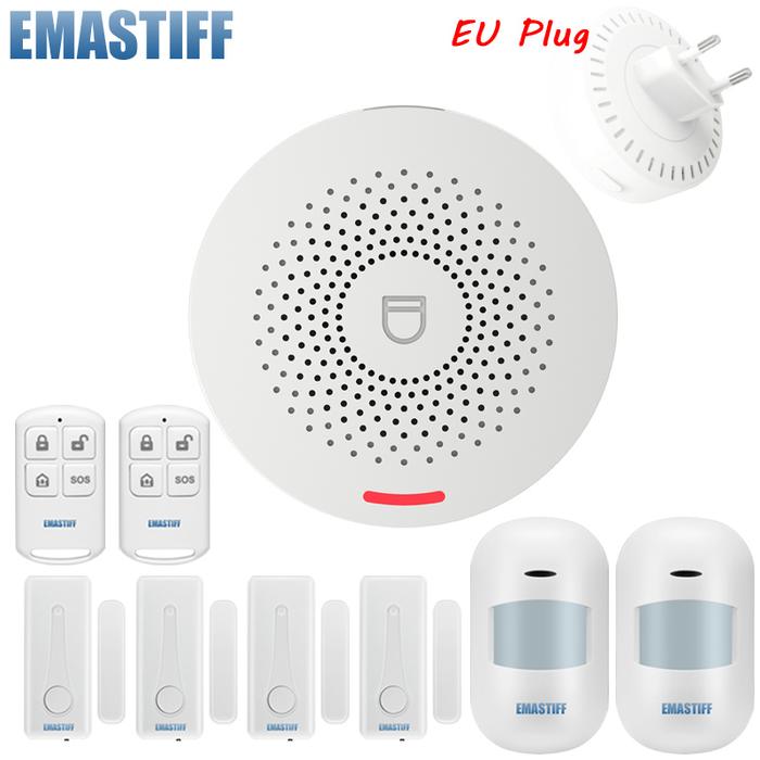 Gambar UT Tuya WIFI Home Alarm System Wireless 433MHz Security Burglar Smar dari Untung Tube undefined Tokopedia