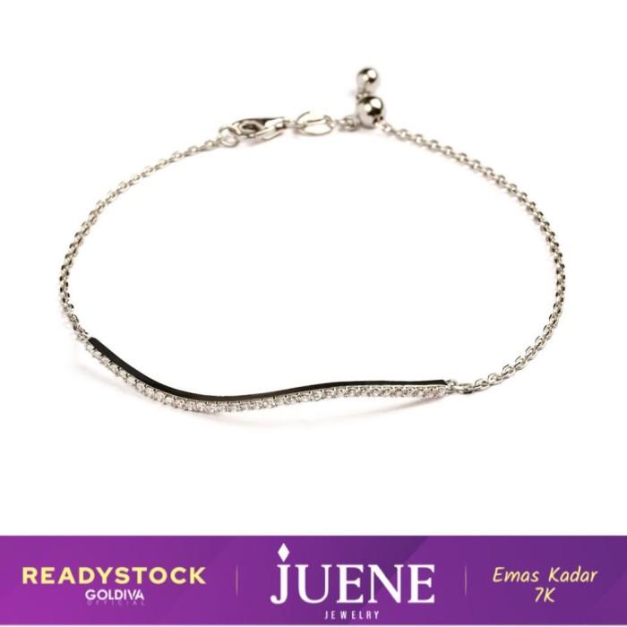 Gambar GELANG DARLA DAZZLING - JUENE JEWELRY - EMAS 7K - BUNGA TANJUNG GOLD - ROSE dari Toko Emas Bunga Tanjung undefined Tokopedia