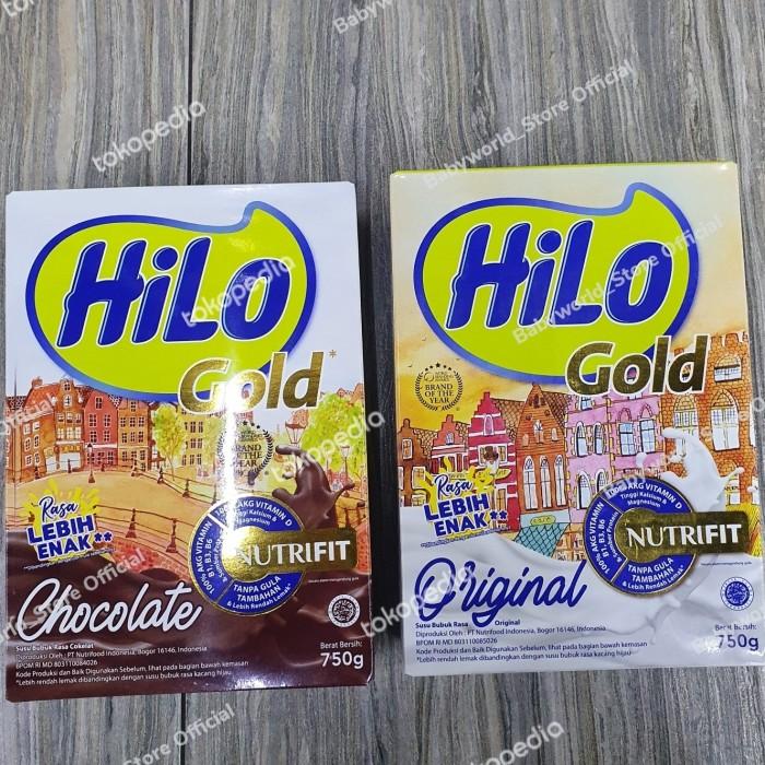Gambar PPC Hilo Gold susu dewasa orang tua COKLAT / ORIGINAL 750gr dari Hagan Sen undefined Tokopedia