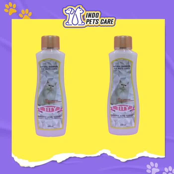 Gambar SHAMPO KUCING BERBULU PUTIH - TITY SHAMPOO 250 ML ORIGINAL - BULU MENJADI HALUS BERSIH LEMBUT WANGI HARUM , MENGHALUSKAN MELEMBUTKAN PET ANIMAL HEALTHCARE AND VETERINARY TAMASINDO OBAT KESEHATAN DAN VITAMIN TERNAK HEWAN BINATANG PELIHARAAN INDOPETSCARE dari rhnyrbstore undefined Tokopedia