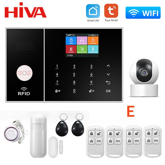Gambar UT HIVA WiFi Alarm System for Home Security House Office Tuya Smart dari Untung Tube undefined Tokopedia