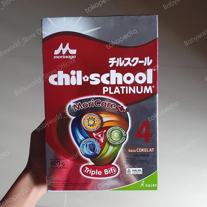 Gambar PPC Chil School Platinum susu morinaga rasa COKLAT 800gr dari Hagan Sen undefined Tokopedia