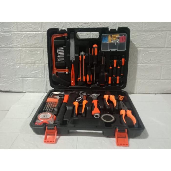 Gambar MS HAND TOOLSET TOOL KIT ALAT RUMAH TANGGA TOOL KIT SET TOOLKIT TOOLBOX dari nazarianeelya undefined Tokopedia