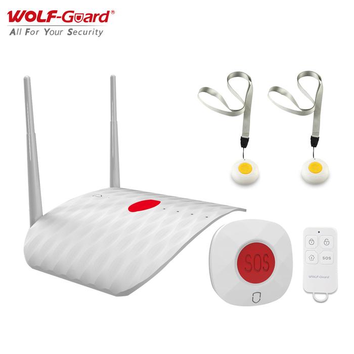 Gambar UT WolfGuard 2G3G GSM SOS Wireless Home Alarm Security System IOS dari Untung Tube undefined Tokopedia