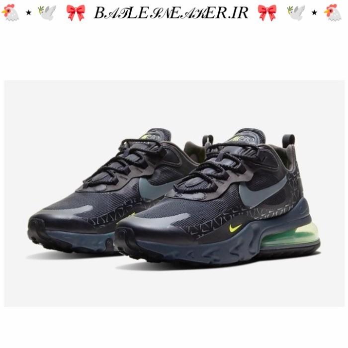 Jual Sepatu Nike Air Max 270 React Just Do It Black Volt BNIB 44