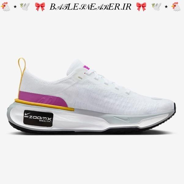 Gambar Nike Air Zoom Invincible Run 3 White Vivid Purple BNIB - 36 dari BATLESNEAKER.IR undefined Tokopedia