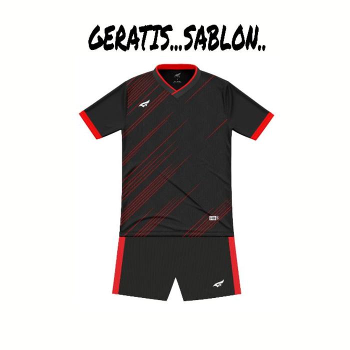 Gambar [Geratis Saon Nama] Baju Bola Anak Kaos Stelan Team Futsal Voli Badminton Pakain Olahraga Anak Laki/Prempuan Terbaru - ANAK HITAM, XL dari bahari store official 13 undefined Tokopedia