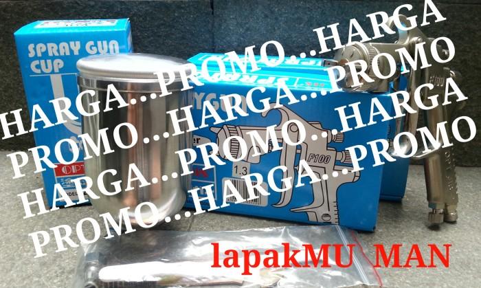 Jual Promo Spray gun tabung atas F100 nozel ORIGINAL Taiwan