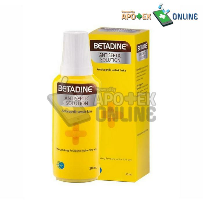 Gambar Betadine Solution 30 ml / antiseptik / anti infeksi dari Apotek Pulo Indah Cakung undefined Tokopedia